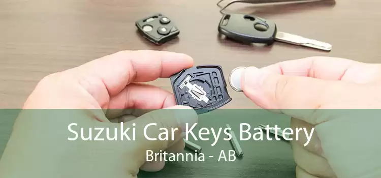 Suzuki Car Keys Battery Britannia - AB