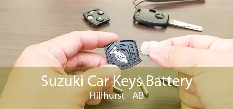 Suzuki Car Keys Battery Hillhurst - AB