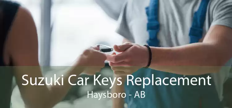 Suzuki Car Keys Replacement Haysboro - AB