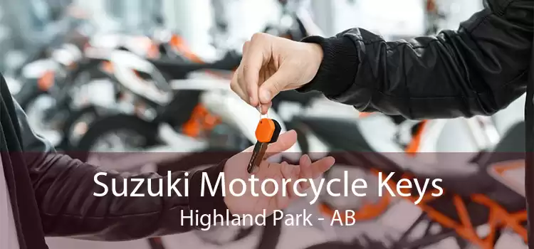 Suzuki Motorcycle Keys Highland Park - AB