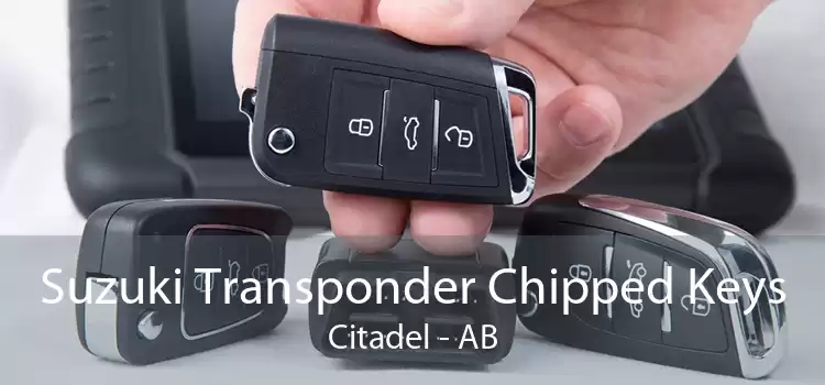 Suzuki Transponder Chipped Keys Citadel - AB