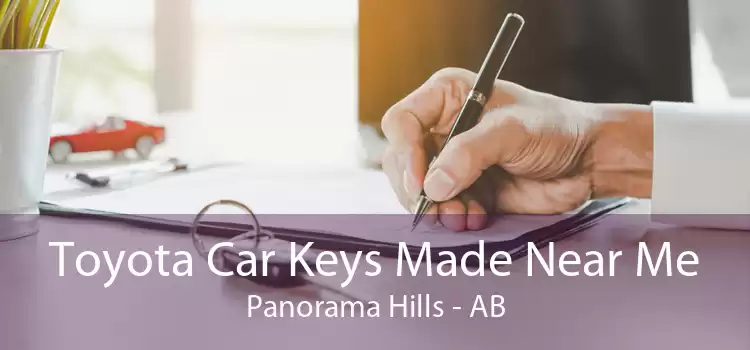 Toyota Car Keys Made Near Me Panorama Hills - AB