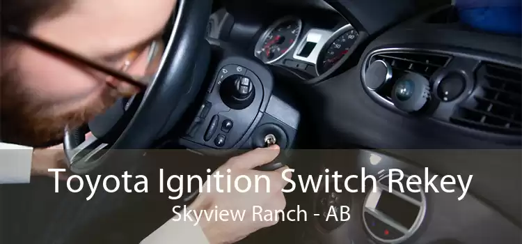Toyota Ignition Switch Rekey Skyview Ranch - AB
