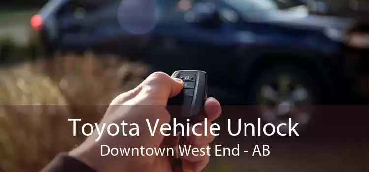 Toyota Vehicle Unlock Downtown West End - AB