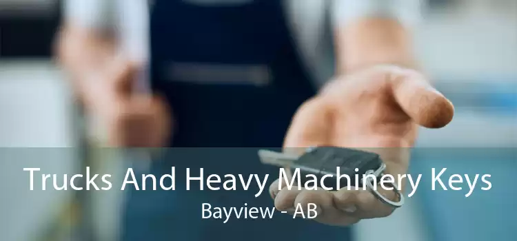 Trucks And Heavy Machinery Keys Bayview - AB