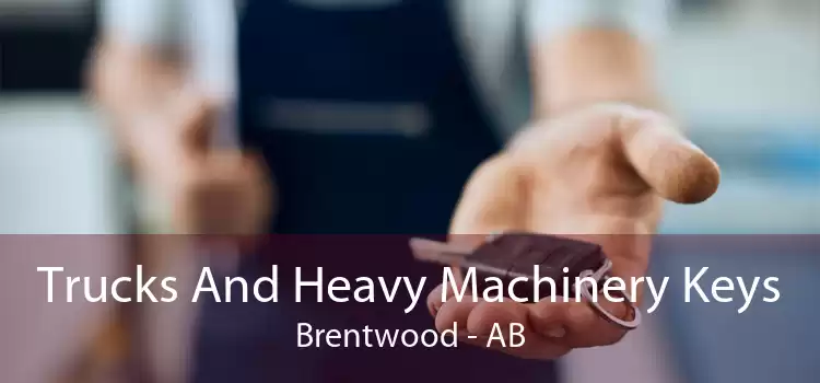 Trucks And Heavy Machinery Keys Brentwood - AB