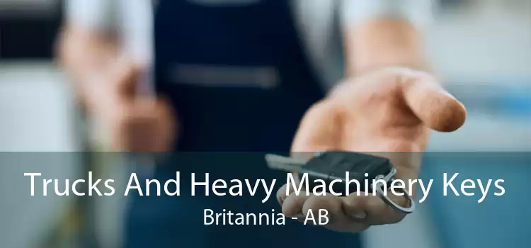 Trucks And Heavy Machinery Keys Britannia - AB