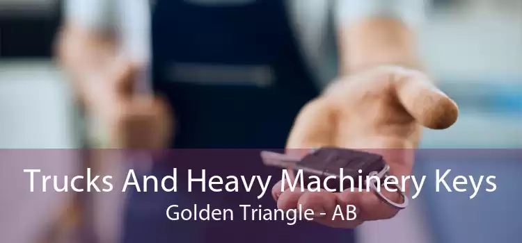 Trucks And Heavy Machinery Keys Golden Triangle - AB