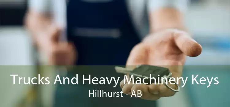 Trucks And Heavy Machinery Keys Hillhurst - AB