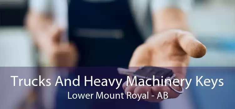 Trucks And Heavy Machinery Keys Lower Mount Royal - AB