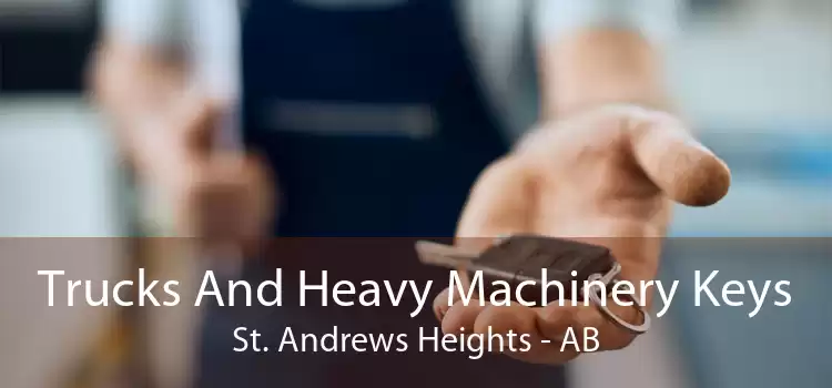 Trucks And Heavy Machinery Keys St. Andrews Heights - AB