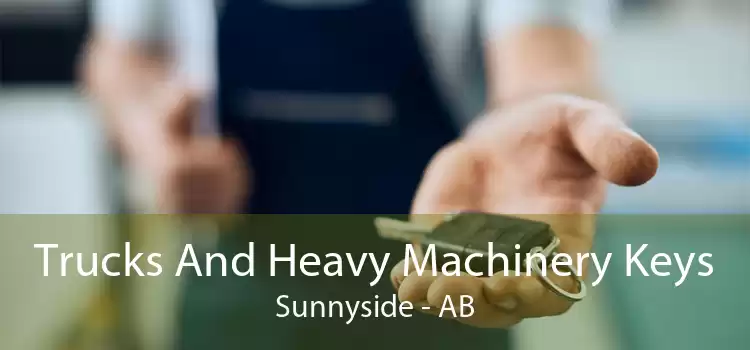 Trucks And Heavy Machinery Keys Sunnyside - AB