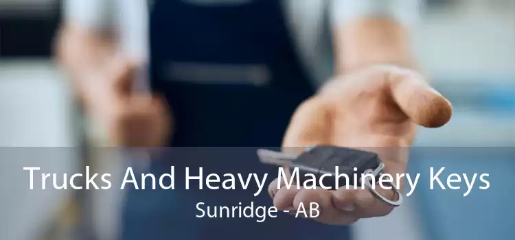 Trucks And Heavy Machinery Keys Sunridge - AB