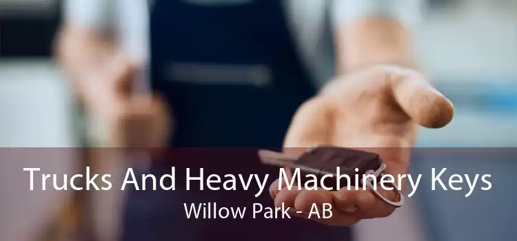 Trucks And Heavy Machinery Keys Willow Park - AB