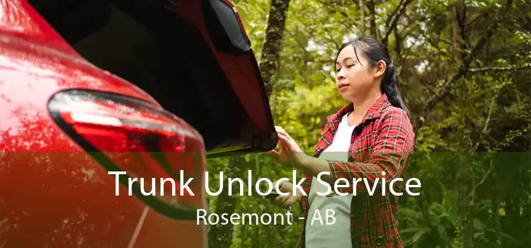 Trunk Unlock Service Rosemont - AB