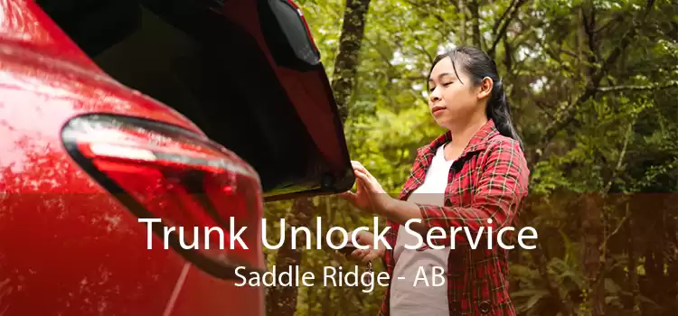 Trunk Unlock Service Saddle Ridge - AB