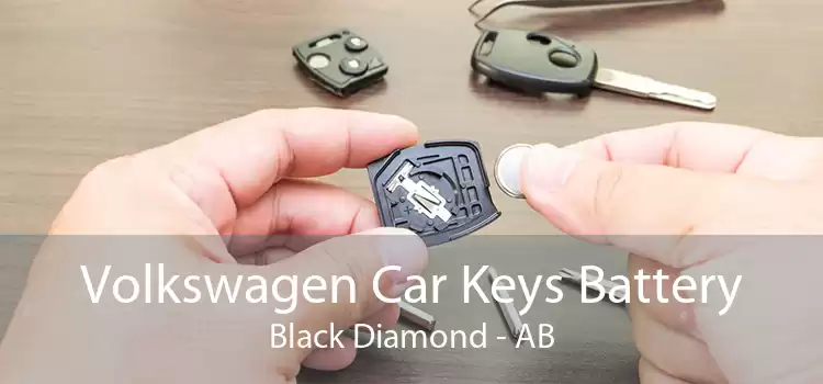 Volkswagen Car Keys Battery Black Diamond - AB