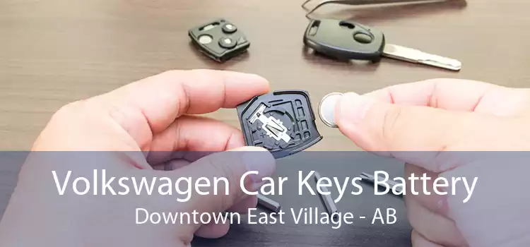 Volkswagen Car Keys Battery Downtown East Village - AB