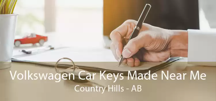 Volkswagen Car Keys Made Near Me Country Hills - AB