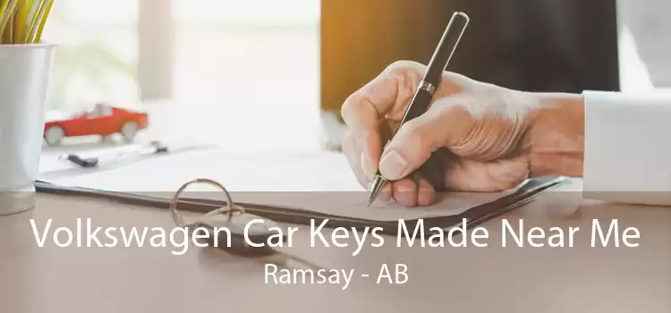 Volkswagen Car Keys Made Near Me Ramsay - AB