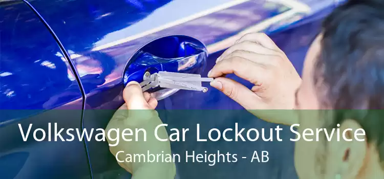 Volkswagen Car Lockout Service Cambrian Heights - AB