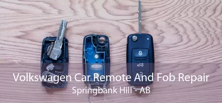 Volkswagen Car Remote And Fob Repair Springbank Hill - AB