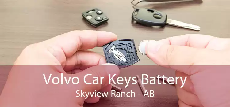Volvo Car Keys Battery Skyview Ranch - AB