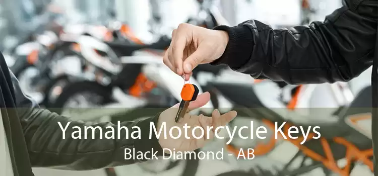 Yamaha Motorcycle Keys Black Diamond - AB